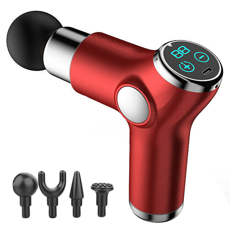 32 Gears Massage Tool Massage Gun Muscle Relaxing Massager with Digital Display Screen 32 Gears Massage Tool Massage Gun Muscle Relaxing Massager with Digital Display Screen